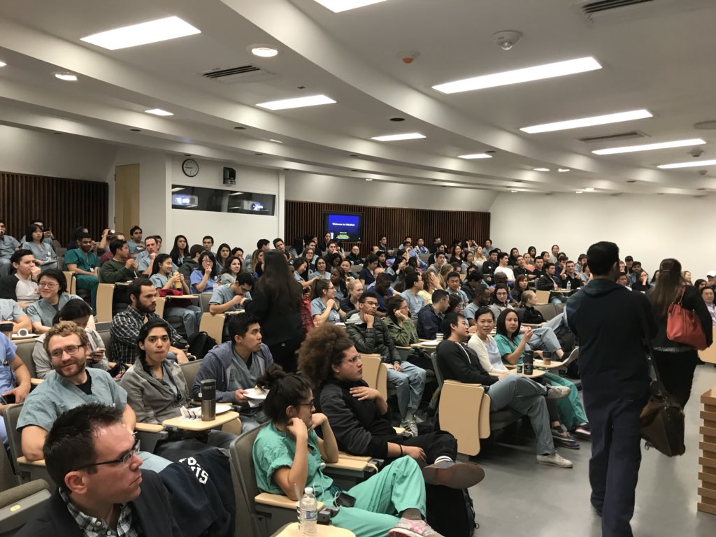 atchiem's tweet photo. Kicking off our third UCLA DGSOM UltraFest! Thanks to the UCLA med students and faculty for making this event possible. #UltraFestUCLA https://t.co/SMcDIzyrdR