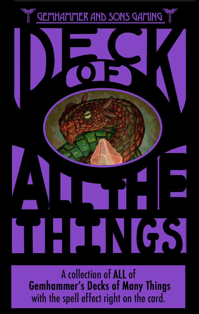 GemhammerGaming's tweet photo. Have you heard All the good news? Find out All about the news about our latest updates in the Gemhammer Weekly Update!
https://t.co/Lfhlj4pB4f
#gemhammer #dnd #dnd5e #adnd #d20 #pathfinder #deckofmanythings #deckofillusions #update #kickstarter #itslit #haveyouheard #imraging https://t.co/fUdxdaYmEu