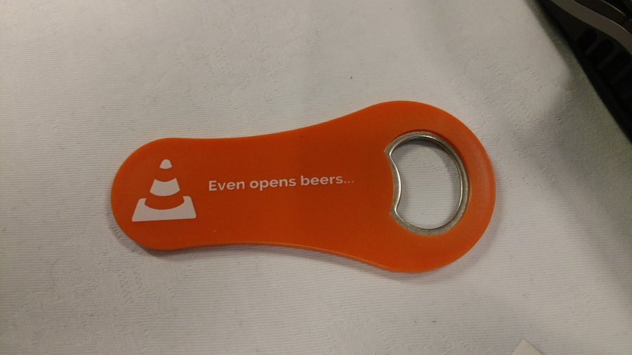 videolan's tweet image. Cool posters and goodies at the @videolan booth at #FOSDEM #FOSDEM2018