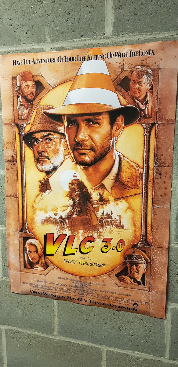 videolan's tweet image. Cool posters and goodies at the @videolan booth at #FOSDEM #FOSDEM2018