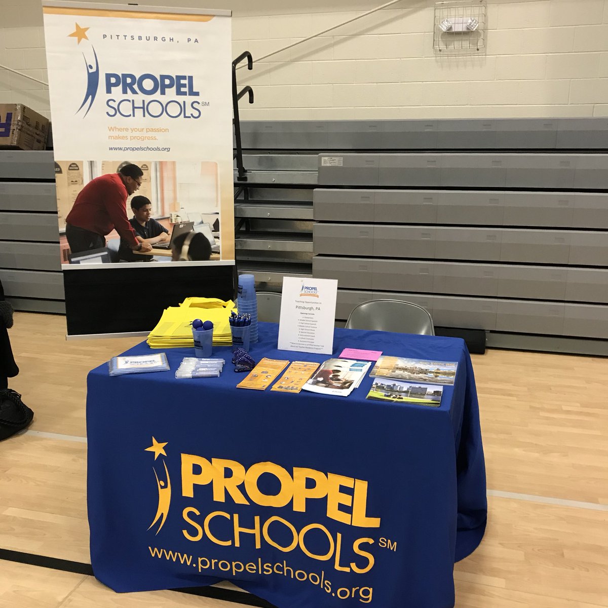 PropelCareers's tweet photo. We are in Atlanta at the Teacher of Color Fair until 2:30pm. Stop by and learn more about @PropelSchools and the teaching opportunities we have available. https://t.co/EBuac1rupH