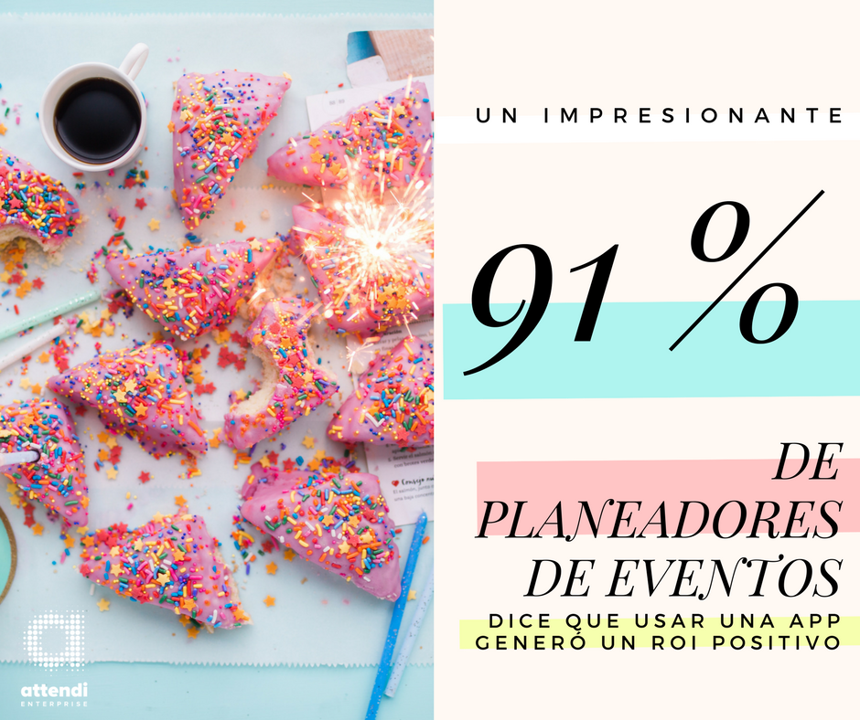 AttendiMX's tweet photo. Una buena app para tu evento es definitivamente una de las mejores inversiones que puedes hacer. Un 91% de los planeadores de eventos aceptan que una app trajo un ROI positivo. 
#Attendifacts #eventos #app https://t.co/iuivTRjOjx