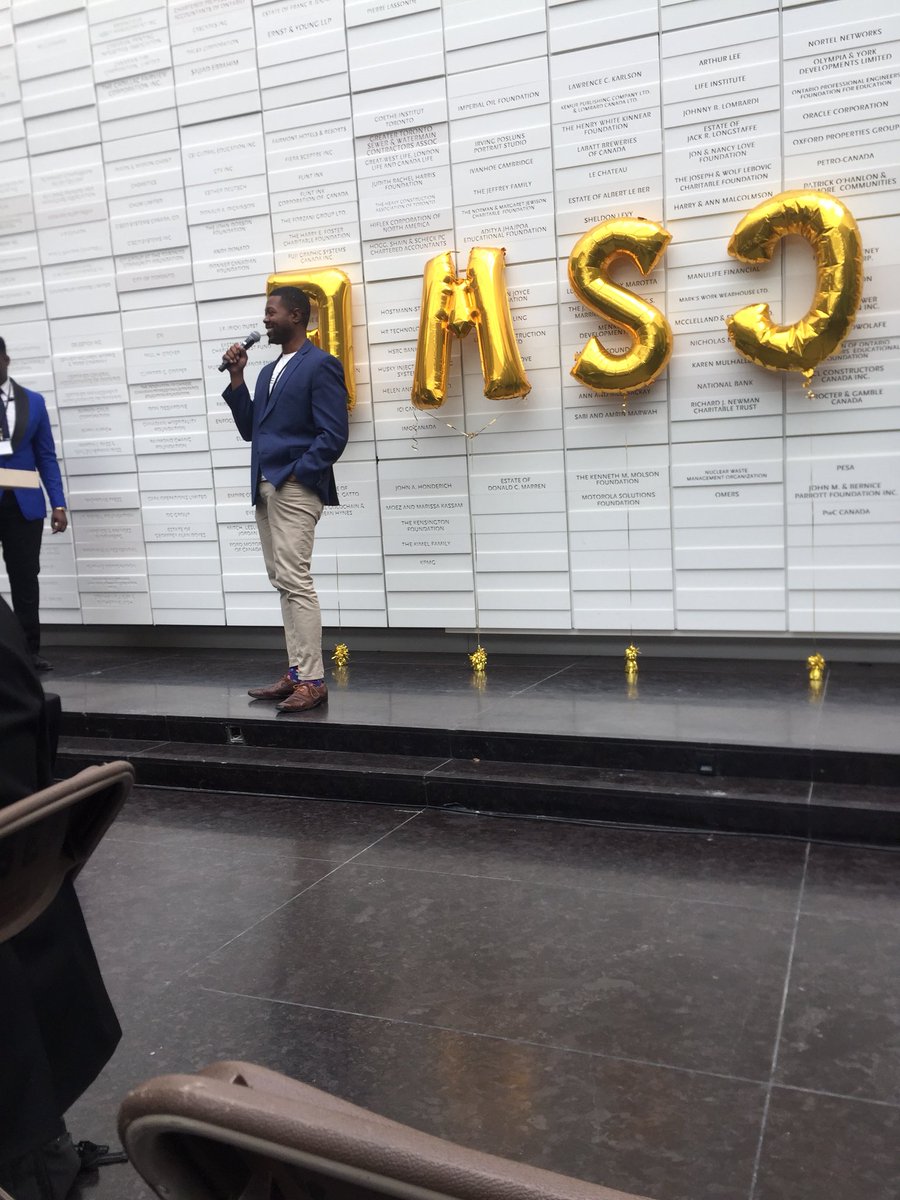 @SmartRefer Founder Brian Daley giving us some background info on his Blockchain Recruitment Platform @RyersonEMSCU