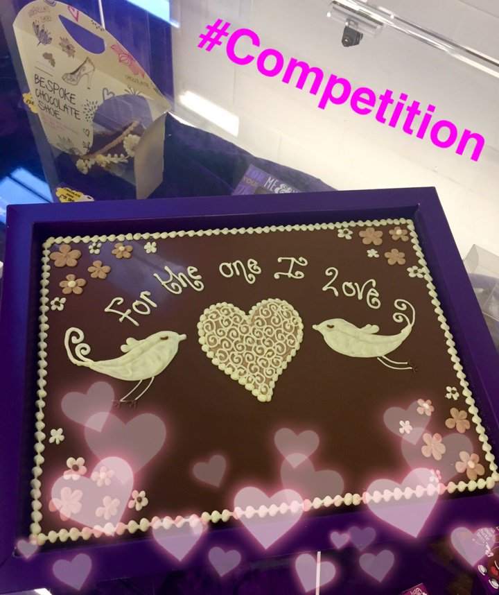 Treat your loved one this #ValentinesDay! You could be the lucky winner of our #COMPETITION! WIN a personalised chocolate plaque 😍.  RT before 05/02 to enter! T&amp;Cs are available on our website.