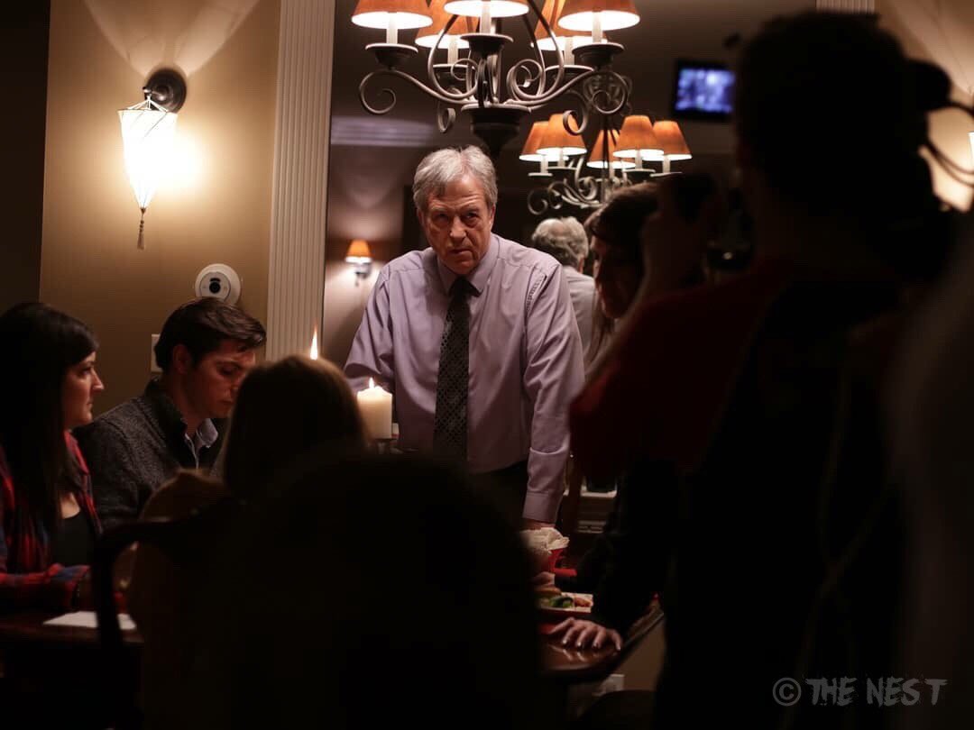 TheNestMovie1's tweet photo. Some dinner tables you really don’t wanna be a guest at…I wonder what happens here that makes Charlie (@waltsloan) so angry. #chicago #chicagofilmmaker #shortfilm #psychologicalthriller #chicagoactor #femaleproduced #femaledirector #sheboss #WomensRights #female #futureisfemale https://t.co/6mbbydSXOE