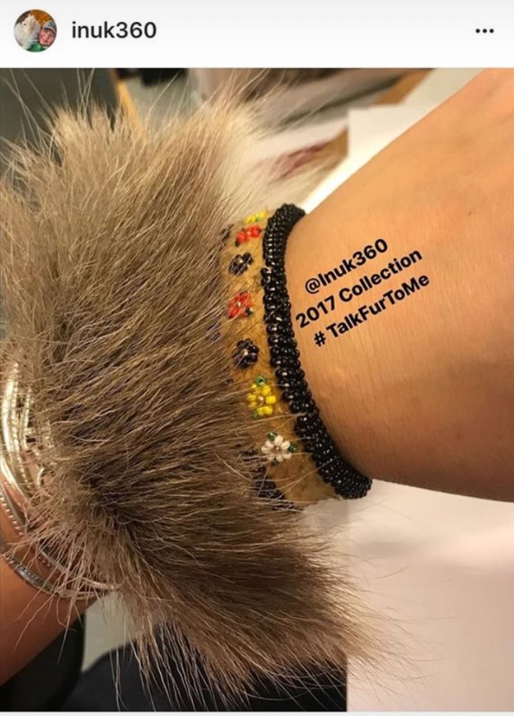 Inuk360's tweet photo. Mmmmmhm! WHAT I do! #couture Native tanned and smoked moose hide and caribou hide 😁❤️😍👊🏼#sustainablearcticfur #inuk360 #madeintheNWT #yzf #tradishandcontemp #sealwear #wearinuk360creations https://t.co/shNKedIWWO