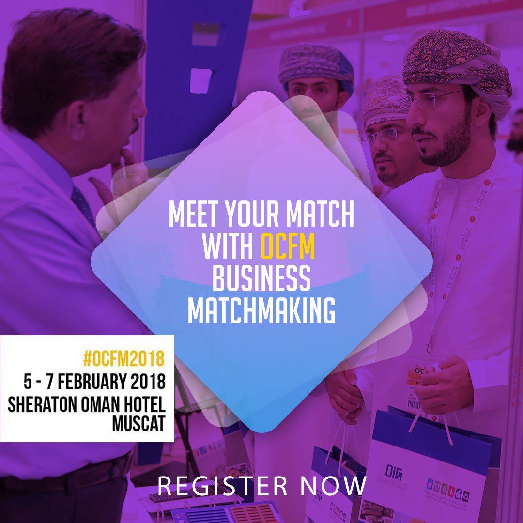 ocfmexpo's tweet photo. Pre-book meetings with #facilities #management &amp; #cleaning industry clients via the OCFM #Business #Matchmaking Platform. Log onto https://t.co/PWSiTUEjGE https://t.co/ca3PYCjQyn