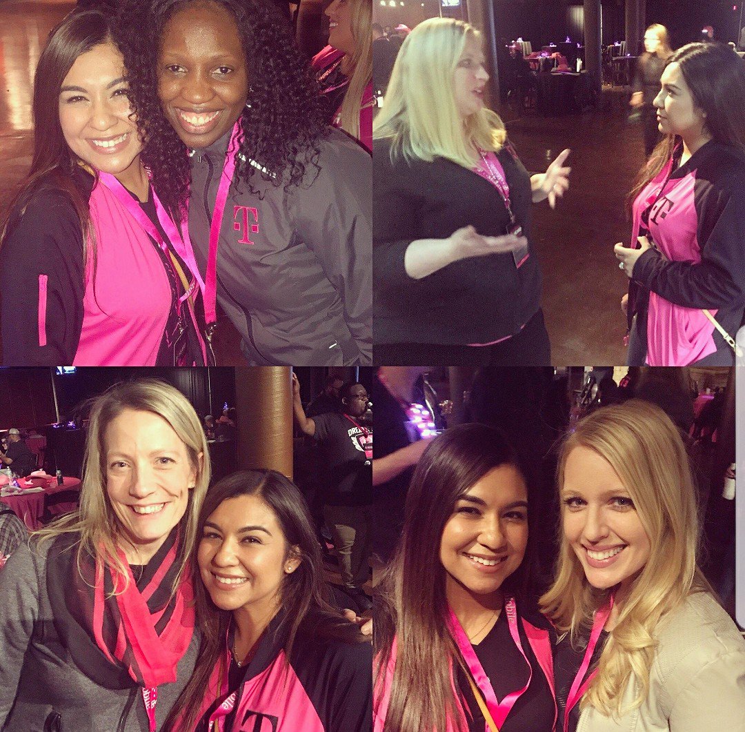 BreRamirez20's tweet photo. Help me celebrate these strong, creative Women π too much talent in one collageπͺπ #Goals #leadfromeverychair #TVoiceSummit #CustomerObsessed #WLN @AyraBerg @katieoaklund @csandovaltmo & SheilaMarshall @magentatiffany https://t.co/lJ57uihyJ0