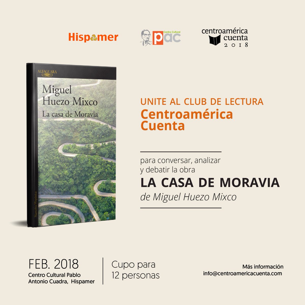 #JuntosHacemosCultura
¿Andas buscando un club de lectura?