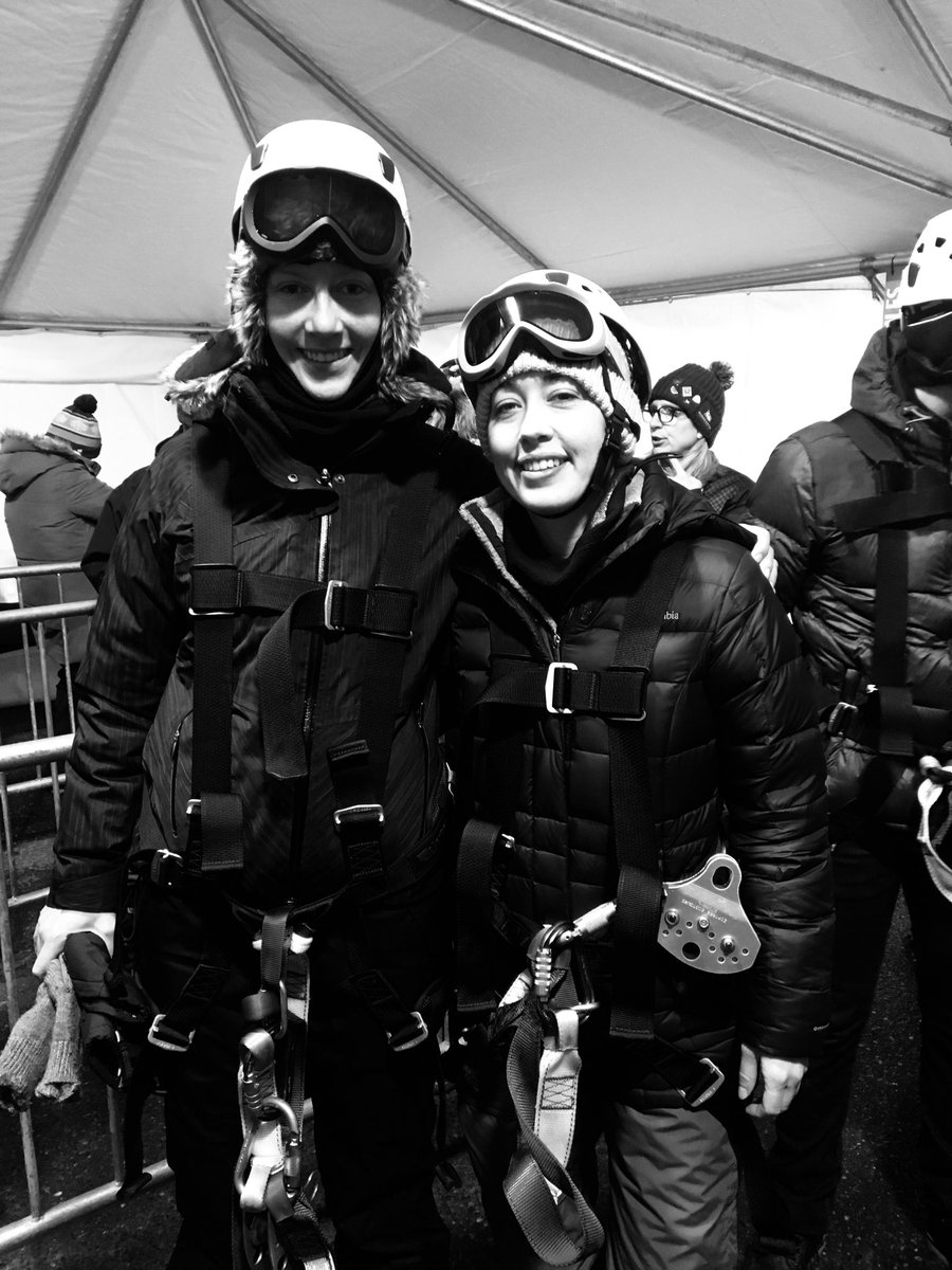 peachlife's tweet photo. Super Bowl Zipline! #polarisbraveface https://t.co/7dtJZSF29h