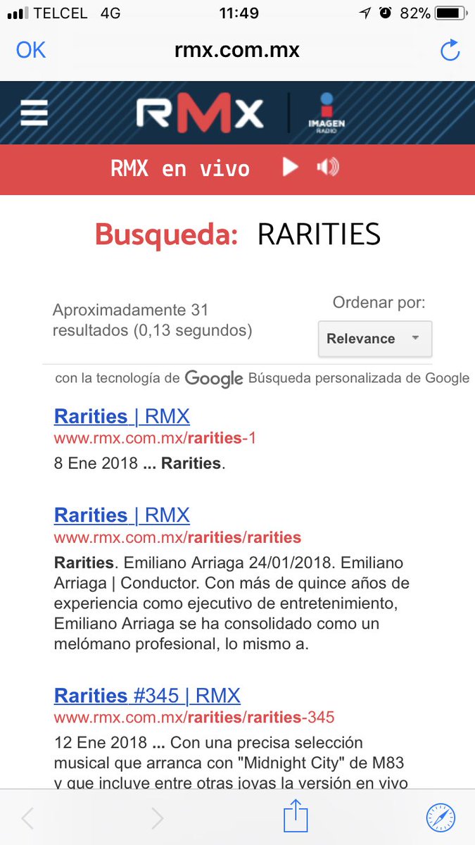 Rockdealer's tweet photo. ¡Feliz Sábado!

Acá les dejo el link desde el que podrán escuchar on demand todos los @RaritiesRMX de esta nueva temporada, cada uno con la descripción de lo que sonó en la emisión:

https://t.co/P6U0xm8h2e

¡Los espero de nuevo este Lunes a la medianoche por @RMXradio!

🎅🏿🎙📻 https://t.co/gF3gTiyoyX