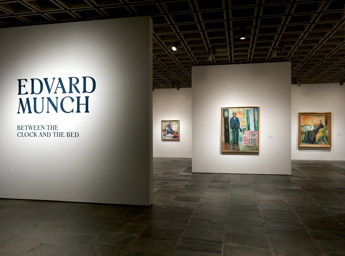 metmuseum's tweet photo. Tomorrow is the last day to see "Edvard Munch: Between The Clock and The Bed" at The #MetBreuer. https://t.co/zMCYvcuFyi #MetMunch https://t.co/HhkZx08G39
