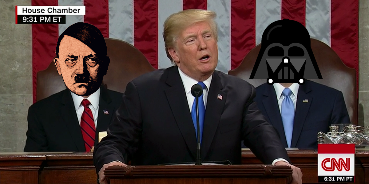 ImPockets's tweet photo. We all watched the same State of the Union right?! #StateOfTheUnion https://t.co/3e9wyCrpX9