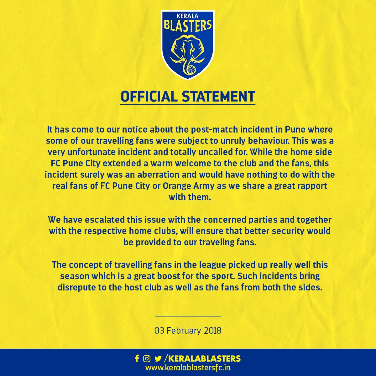 KeralaBlasters's tweet photo. https://t.co/YsdO6SkTtr