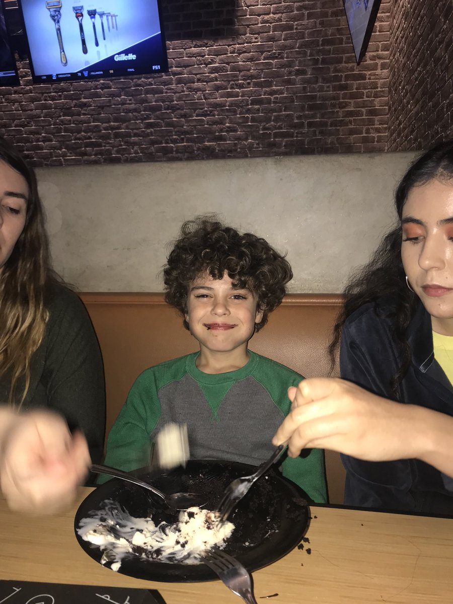 When your sisters dig into your birthday dessert! #family