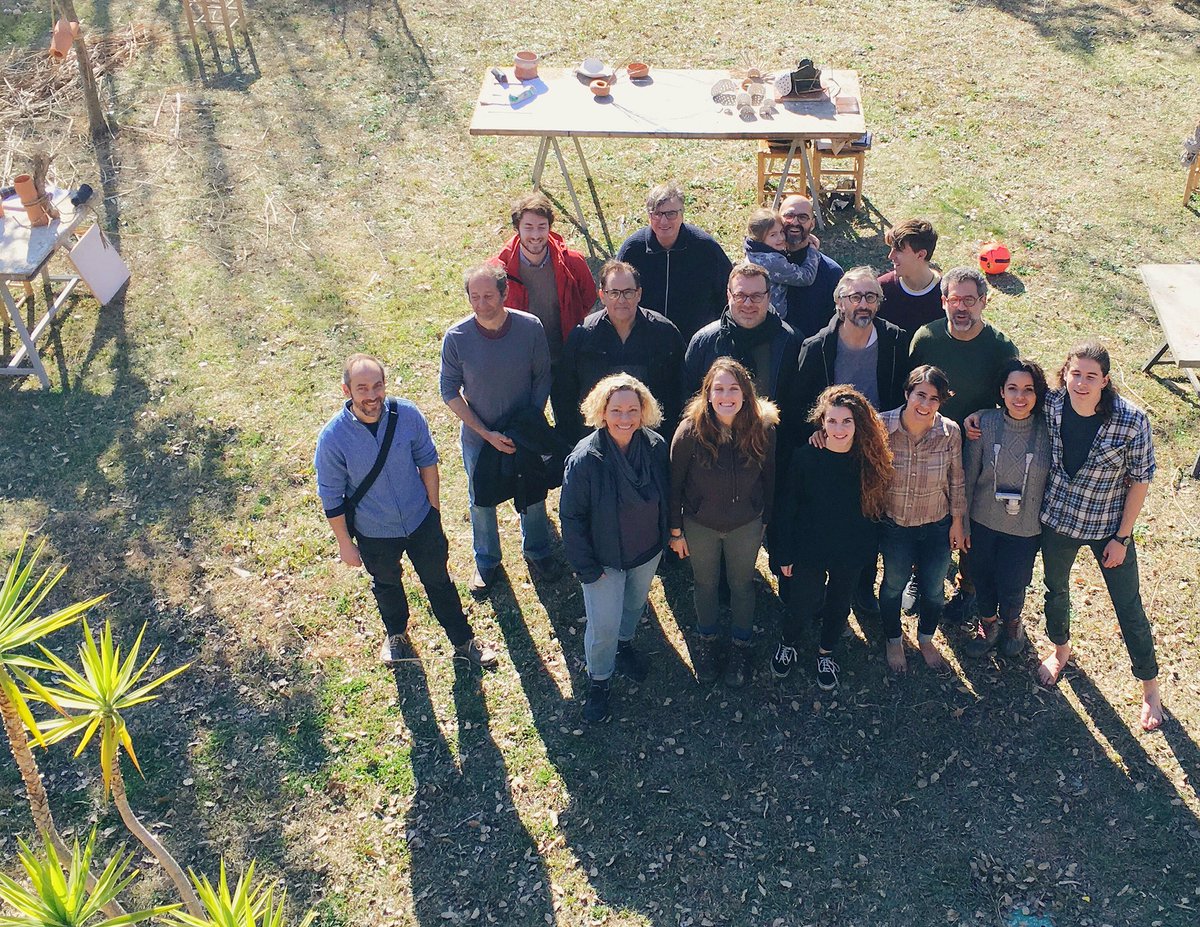 XeviTwitt's tweet photo. #ElisavaBaseCamp2018 
Despedim la setmana de #FibresNaturals i #Ceràmica amb molta entrega 🙌🏻 projectes, conceptes i moltes vivències 👏🏻🚲🌾 Genial nois👌🏻✨
@ElisavaBCN https://t.co/xMRQE7LCQm