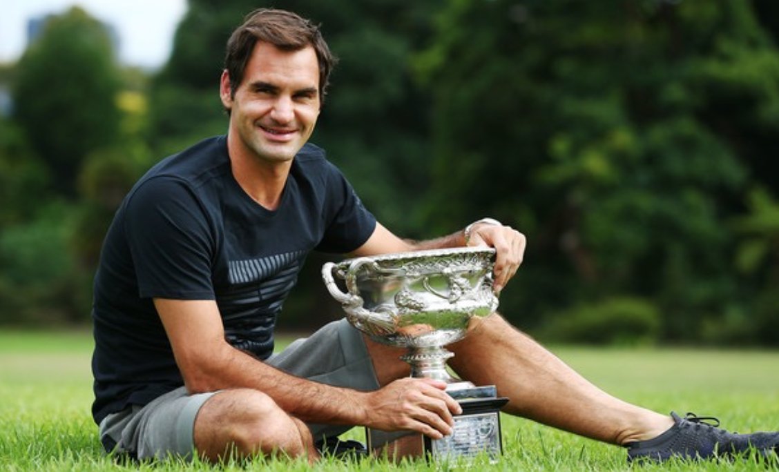 Tennis's tweet photo. Roger Federer has now won 10% of all of the Grand Slam titles in the Open Era.
Read: https://t.co/nWqBGlQA7J https://t.co/sQWL1zcp1D