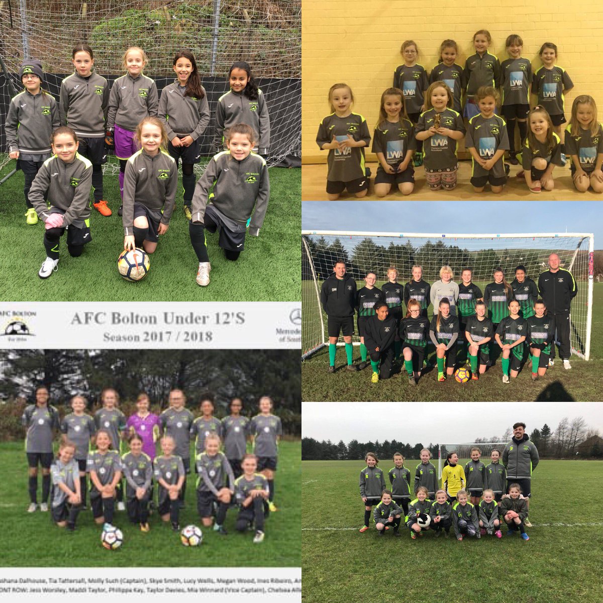 <a href="/BLGirlsFootball/">Kelly</a> <a href="/LeighGenesisJnr/">Leigh Genesis F.C</a> <a href="/cadleyfcgirls/">cadleyfcgirls</a> <a href="/cadley_fc/">Cadley FC</a> <a href="/BurndenPark/">Burnden Park 3G</a> @WalshawSports 📆 Sunday 4th February

Well done to our coaches who have worked hard to find alternative venues to keep the girls playing 👏🏻

Good luck and enjoy your games

#afcbolton

<a href="/BLGirlsFootball/">Kelly</a>  <a href="/BurndenPark/">Burnden Park 3G</a> <a href="/EuxtonGirlsFC/">Euxton Girls FC</a> <a href="/DelasalleDev/">Development Group</a> <a href="/milnrowjuniors/">Milnrow Juniors FC</a> <a href="/GreatHarwoodFC/">Great Harwood Rovers FC</a> @BFCLadies