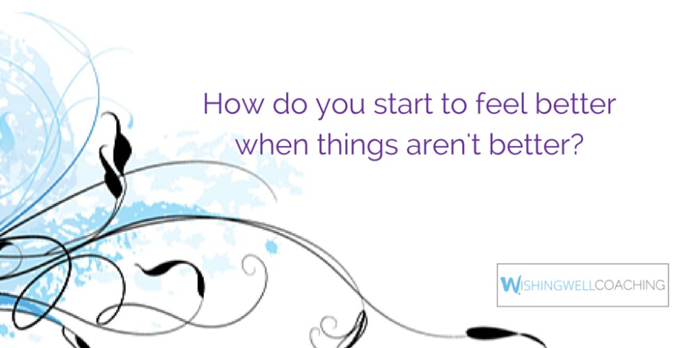 wishcareers's tweet image. How do you start to feel better when things aren't better? bit.ly/1CSgNff #9Day