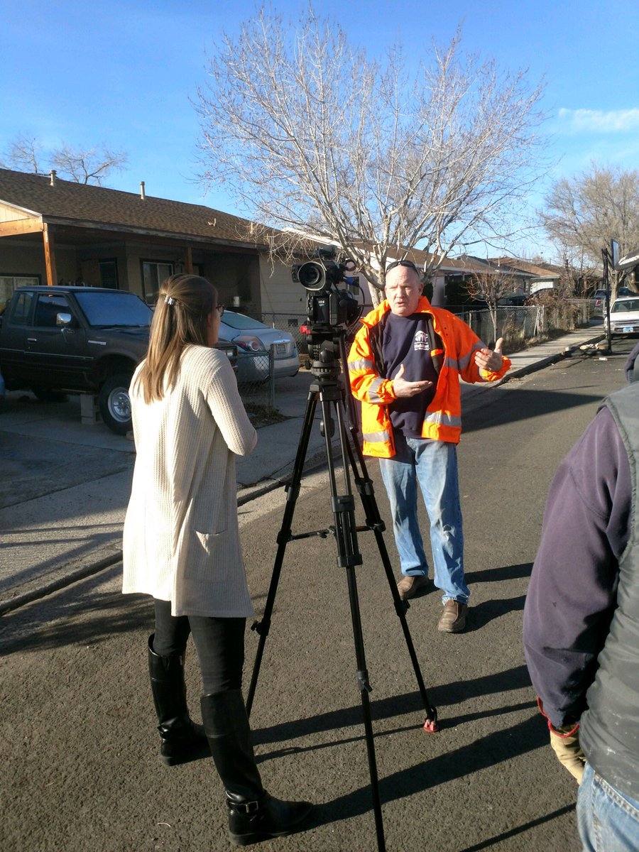 Great day for a revitalization project! @OscarDelgadoNV joins staff, Truckee Meadows Habitat for Humanity, Phi Beta Sigma &amp; other volunteers for the continuation of our  Neighborhood Renewal Program.