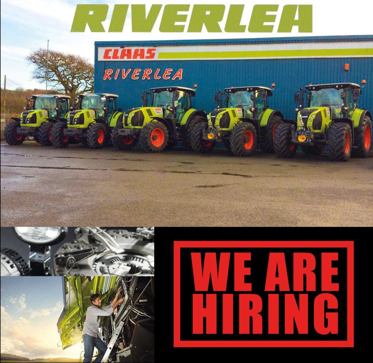 RIVERLEA (@riverlealtd) on Twitter photo WE’RE HIRING. Riverlea are looking for experienced service engineers in both our West Wales depot at Whitland and our South Wales depot at Llandow, Cowbridge. Contact Roy Gostling: roy.gostling@riverlea.co.uk / 01994 240644 WE’RE HIRING. Riverlea are looking for experienced service engineers in both our West Wales depot at Whitland and our South Wales depot at Llandow, Cowbridge. Contact Roy Gostling: roy.gostling@riverlea.co.uk / 01994 240644