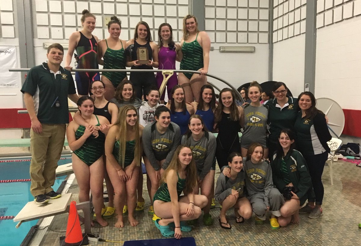 Final Results from the Hockomock Girls Swim Championship at Milford High:
1. King Philip - 334
2. Oliver Ames - 291
3. Franklin - 243
4. Attleboro - 197
5. Milford - 183
#hockomock