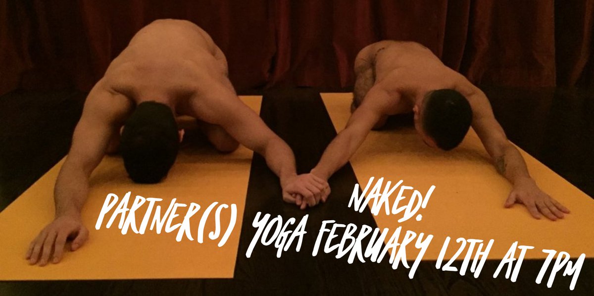 nakedinmotion's tweet photo. Naked! Partner(s) Yoga on February 12th at 7PM! Buy early bird tickets for you and your partner through February 5th! Check out more details on our website https://t.co/T20GhtIBR8 #nakedyoga #nudism #nyc #nycevents #partnersyoga #getnaked #naturist #nycyoga #nakedinmotion https://t.co/fbFs6JvAay