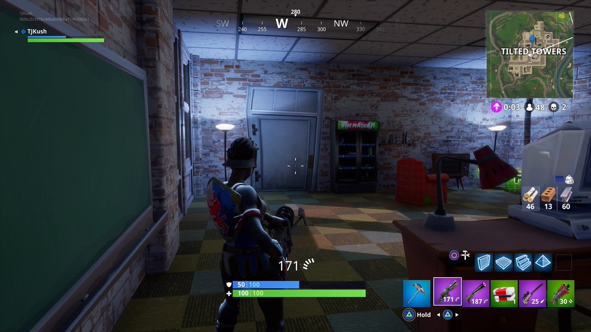 Kush1Gaming's tweet photo. Got my first mini gun today in #fortnite got to 2nd place with it. Gonna be online streaming with @TheyCallMeGSiCK soon. Stay tuned and witness the madness. #twitch #streaming #YouTube #playstaytion #gaming https://t.co/TVWP2blGPs