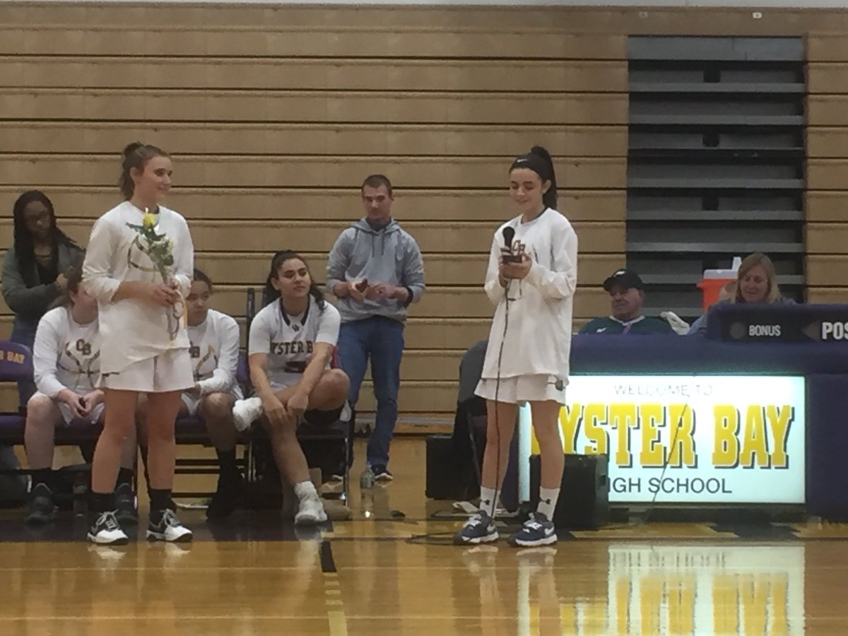 KTrentowski's tweet photo. More seniors being recognized by teammates.  Thank you CP Frogs for your patience as we went through all 6!  @obphyed @MrElsesser @Trexben @SharonLasherOB @OBENSchools @NYSPHSAA @LauraSSeinfeld https://t.co/pAzkb2oMfH