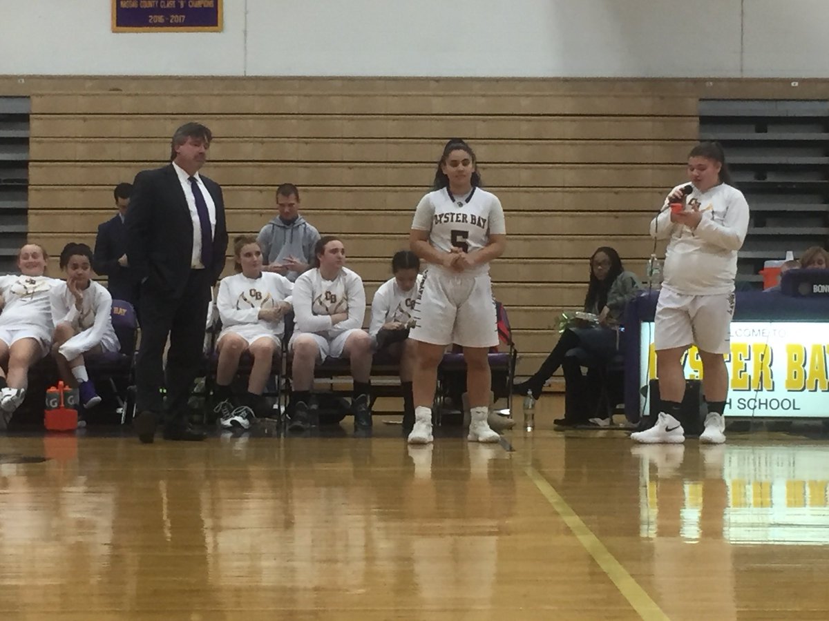KTrentowski's tweet photo. More seniors being recognized by teammates.  Thank you CP Frogs for your patience as we went through all 6!  @obphyed @MrElsesser @Trexben @SharonLasherOB @OBENSchools @NYSPHSAA @LauraSSeinfeld https://t.co/pAzkb2oMfH