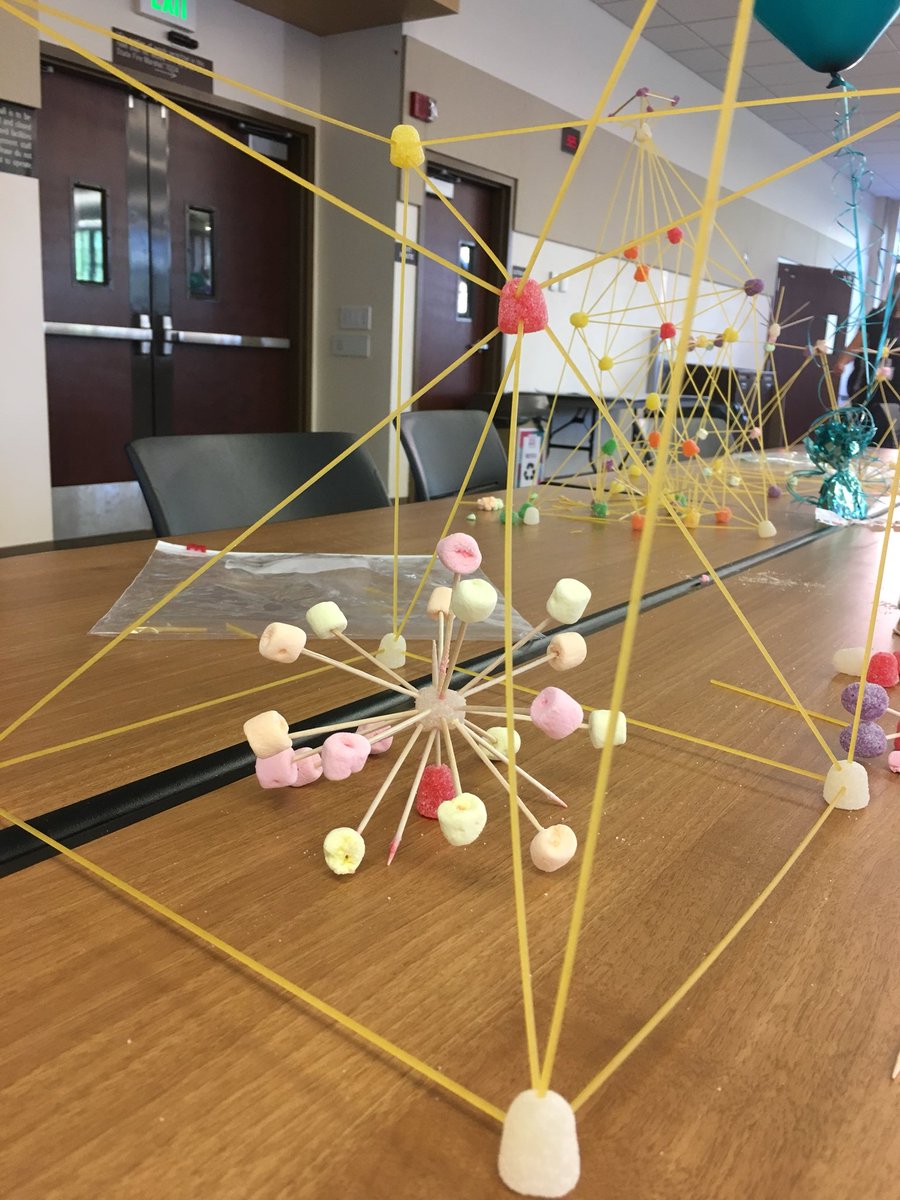 PLTWChicoState's tweet photo. Some serious structure building this morning at #GirlSTEMMayhem at #ChicoState! There may be some future engineers in our midst. https://t.co/MS6yfmFdok