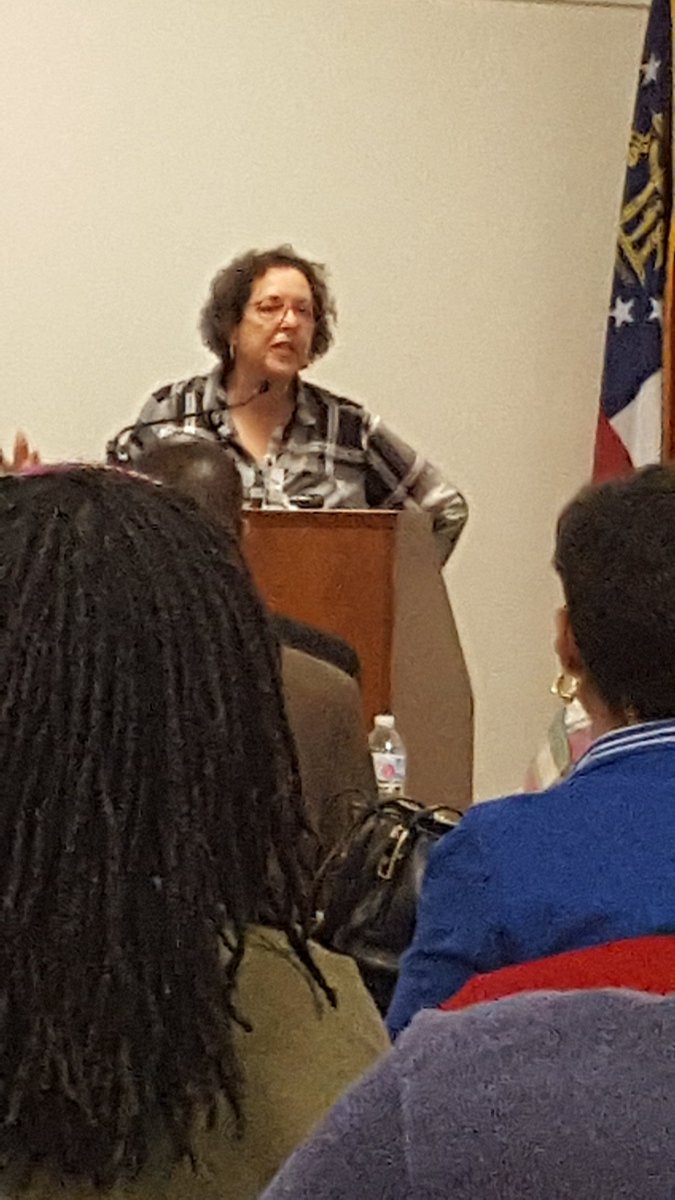 Joanne Smalley, "Rachel Verdery, free woman of color" presentation at the Georgia Archives.