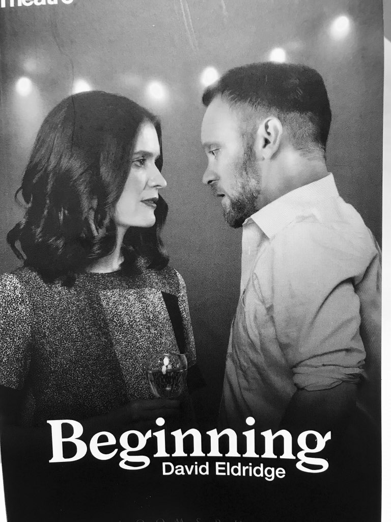 06bakerfra's tweet image. Didn’t think my week off could get much better.... and then there was this. A hypnotic masterpiece of a play by @deldridgewriter directed so intimately by #PollyFindlay @Joelichtenstein. #SamTroughton @JustineMitchel2 topping my list of most captivating talented actors to watch.