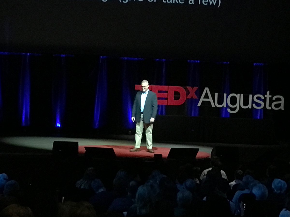 Rob Lamberts discusses his role as a ‘recovering doctor.’ #TEDxAugusta