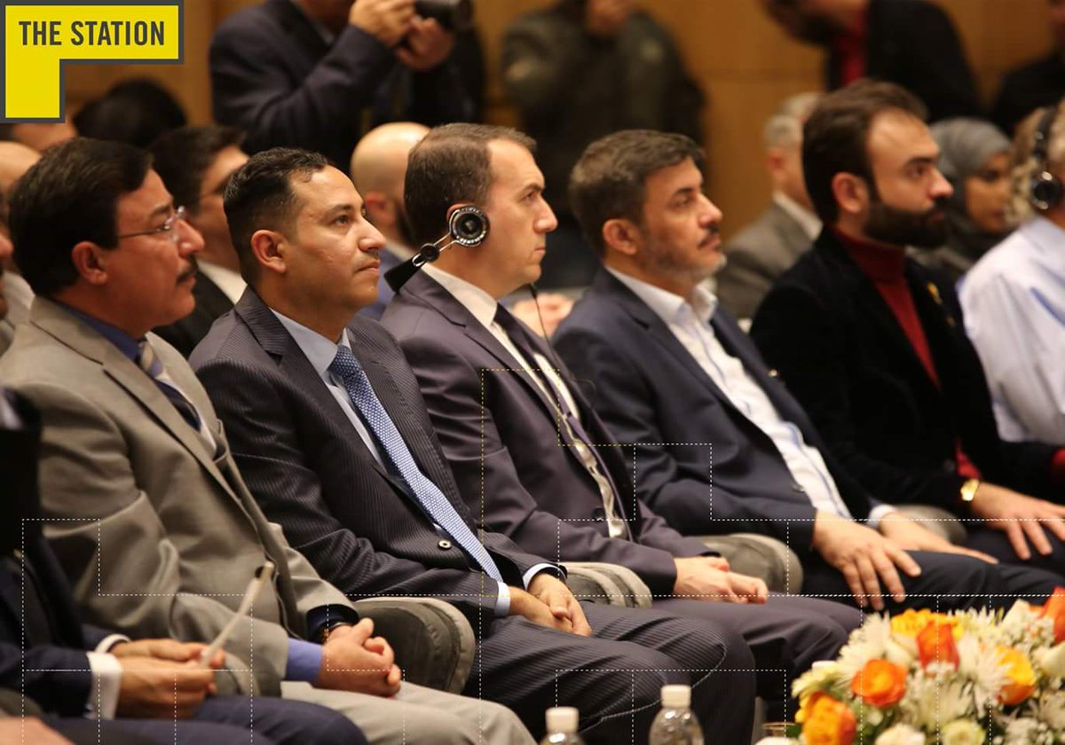 thestationiq's tweet photo. جانب من فعاليات حفل الافتتاح الرسمي لمبنى #المحطة (اول مساحة عمل مشترك في بغداد) حضره عدد كبير من رواد الاعمال وممثلين عن القطاع الخاص والشخصيات الدبلوماسية والحكومية 

#مكانك_بالمحطة https://t.co/ME4kcvyfO0