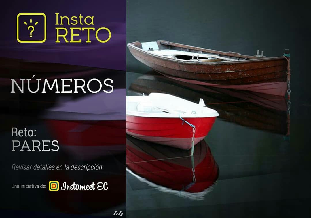 Instameet_EC's tweet photo. Te invitamos a participar en el Insta Reto del mes de Febrero.
Tema: "NÚMEROS".  Reto: PARES
#InstameetEC #InstaReto #InstaRetoFebrero #InstameetECNumeros #InstameetECPares
Revisa los detalles:
👇
https://t.co/kg6MnAvu9L https://t.co/kq1vZqAQYR