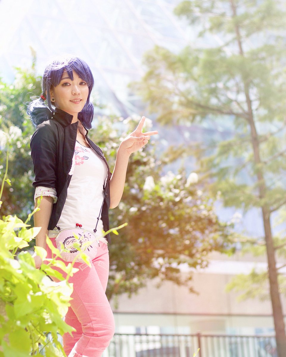 PyonMicchi's tweet photo. Found a Marinette pic from last year! 💕 Photo : Roodee Photography #MiraculousLadybug #cosplay https://t.co/VlairSZKWK