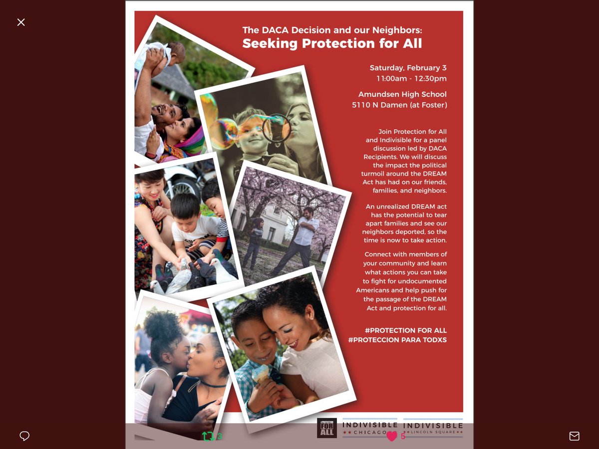 protectionforall hashtag on twitter daca art show flyer