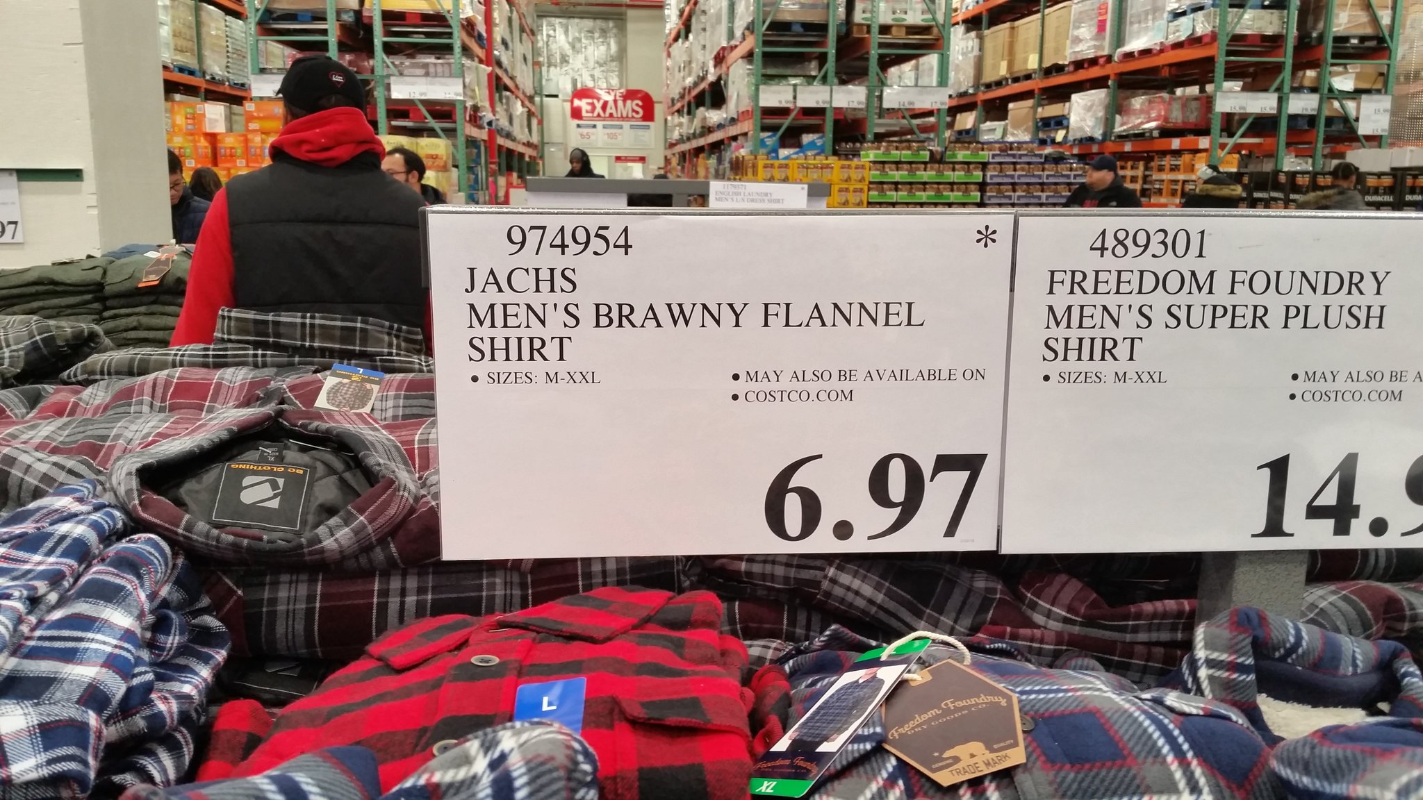 How much does the Costco flannel shrink in wash (100% cotton)? A