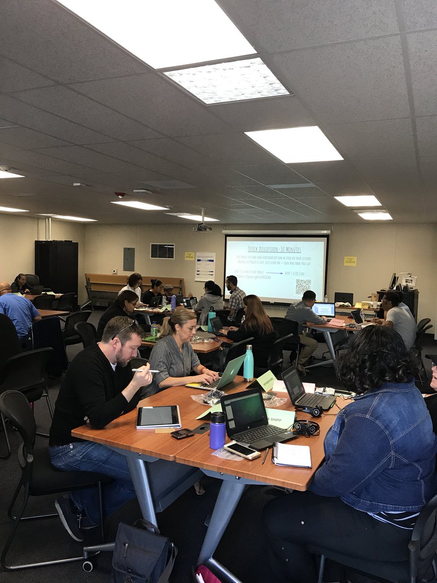 akpcLB's tweet photo. Get ready LBUSD students—Screencasts are coming! #LBTechSummit18 #proudtobeLBUSD https://t.co/vouVb79aXu