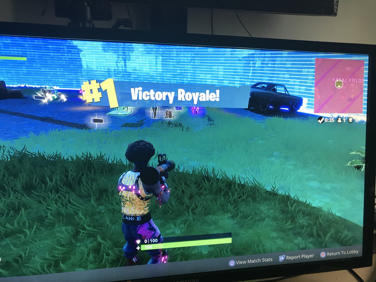 JoekersFitness's tweet photo. Still going strong on this 24 hour stream 
Currently 6/24 and I just won my @FortniteGame solo game 

https://t.co/AgSSfDnmvz 

@SetToDestroyX @DXRacer @OfficialEGL @ScufGaming @LogitechG @GFuelEnergy @PVPLive https://t.co/WF0A2VyaIt