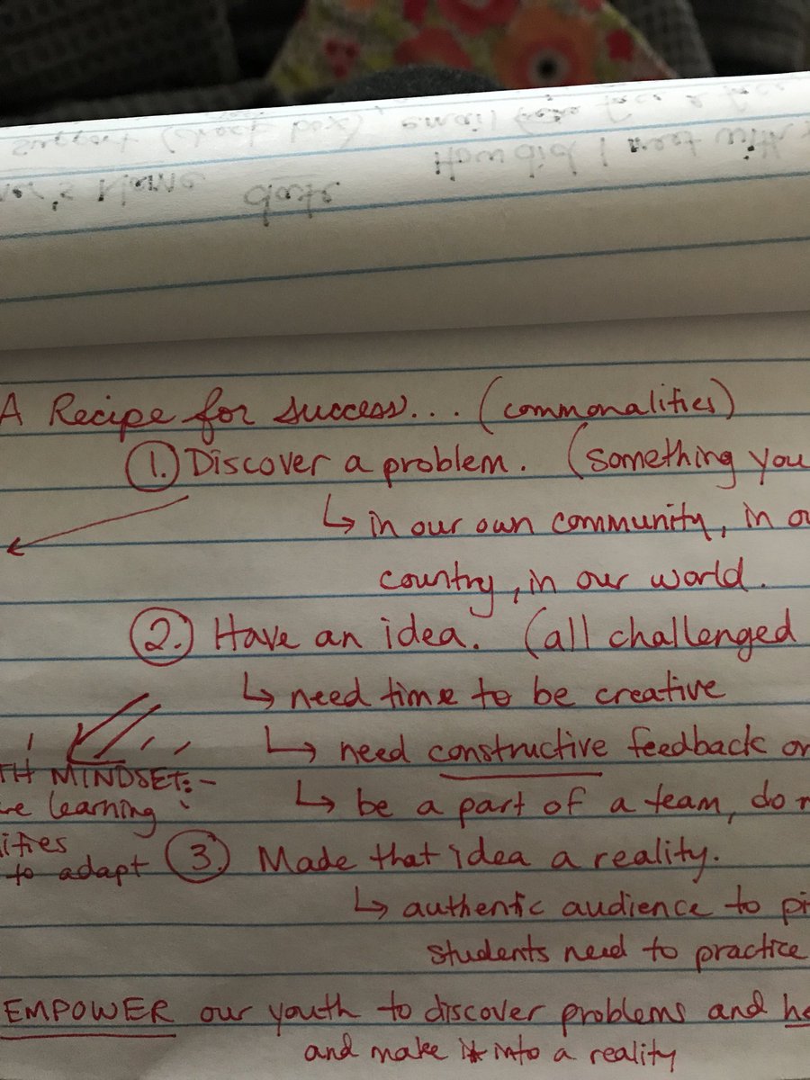 MrsSarahMowery's tweet photo. Great session on empowering students to change the world @LaurenHeitkamp Students throughout history have solved world problems; we just need to let them! @OlentangySD #onecomm18 #pbl #growthmindset https://t.co/iqCVk205dQ