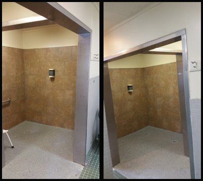 TurtleLakeNude's tweet photo. Clubhouse shower room renovations are completed https://t.co/Ljd2Ir73yW