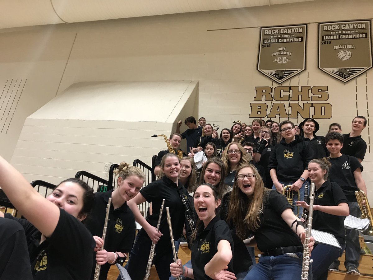 rchsbands's tweet photo. No better way to start a weekend than cheering on our Lady Jags! Thanks @rc_girlshoops for an awesome game!🏀🎺🥁 https://t.co/mQsVLno531