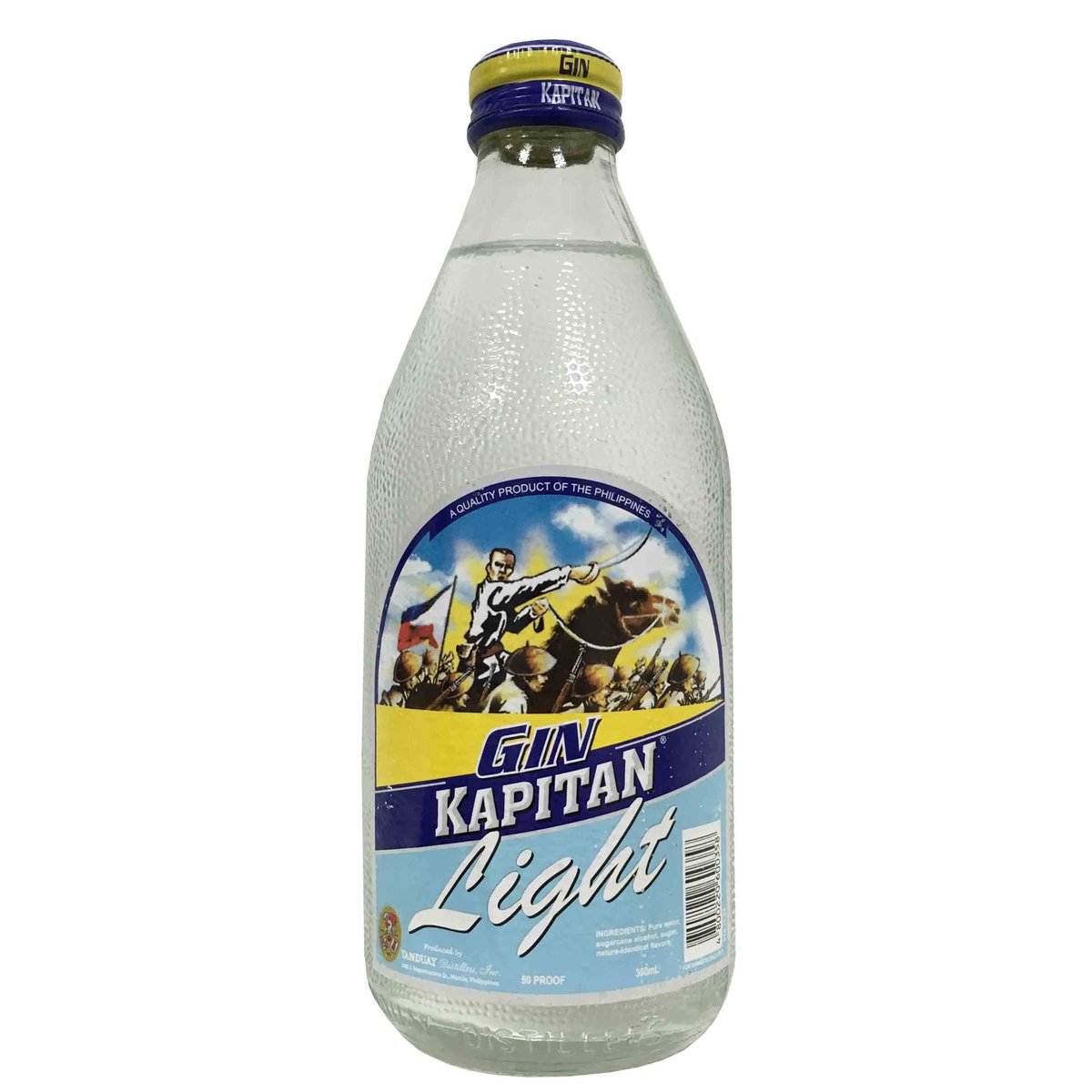 Gin Kapitan Light from the Philippines more info at our Instagram #ginconnoisseur <a href="/ginconnoisseur/">Gin Connoisseur</a> #gin #tagalog #ginebra #gintonic #g&amp;t