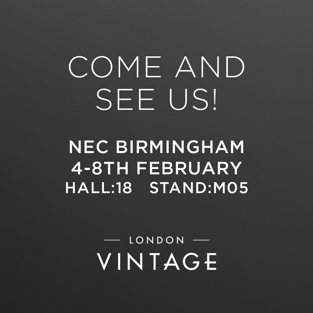 London_Vint's tweet photo. It’s almost time!! Looking forward to seeing you tomorrow! @SpringAutFair #jewellery #SpringFair2018 #SpringFair https://t.co/SLV4uNXf2S