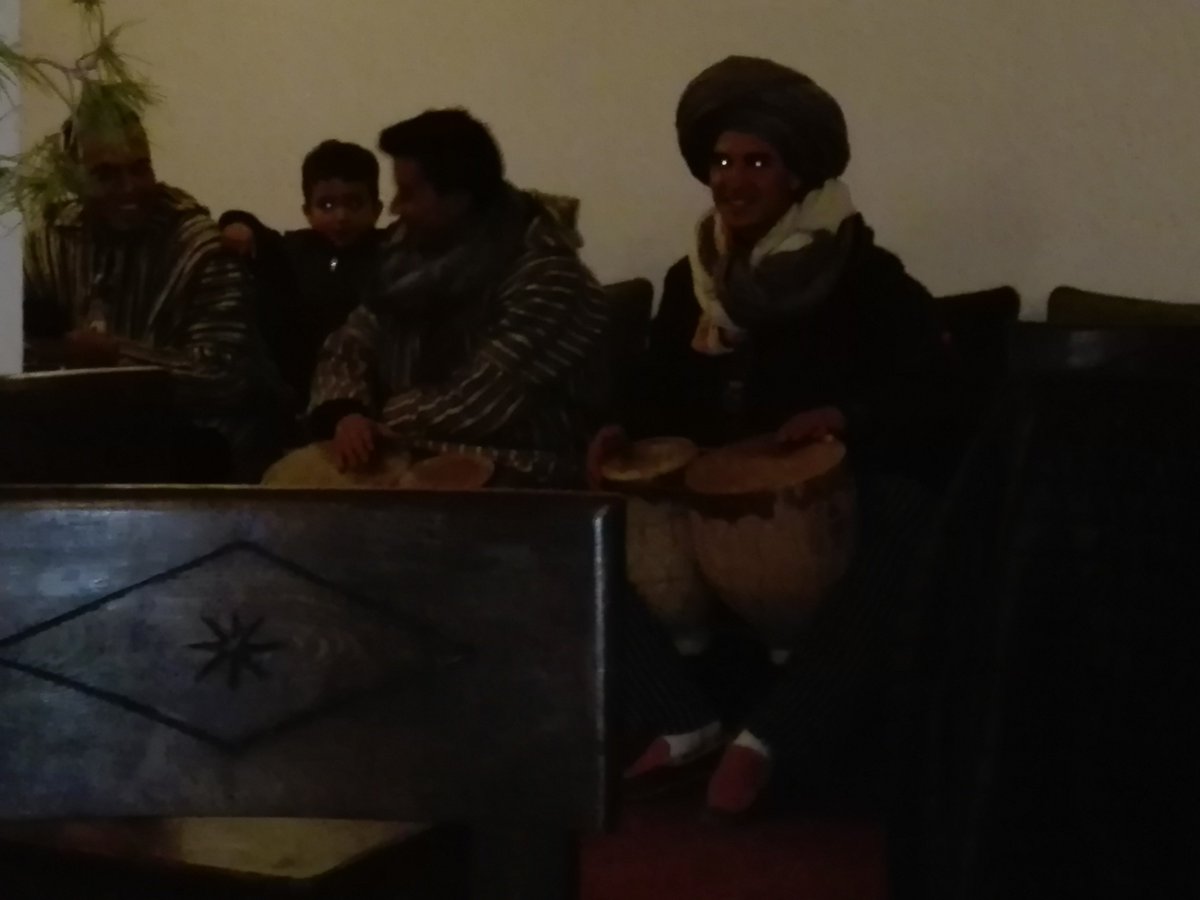 Estelaps85's tweet photo. Nuestra primera noche en un super riad en Ouarzazate y #ecológico. Nos entraba la cena y desayuno y espectáculo por la noche. 

Our first night in a super #riad Ecolodge l'ile de #Ouarzazate . Included dinner and breakfast and show at night

#RutasaMarruecos https://t.co/3pxgWahyWB
