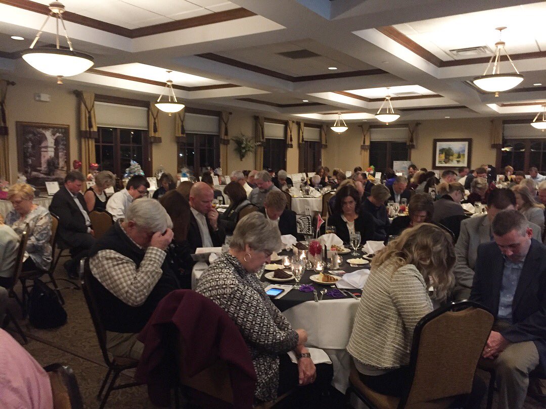 Tonight, we are celebrating what God has done through the St. Charles Area FCA this year. We are grateful to hear from Jed Stugart, Head Football Coach at Lindenwood University, &amp; are anxiously awaiting our keynote, Houston Nutt! #STCFCA