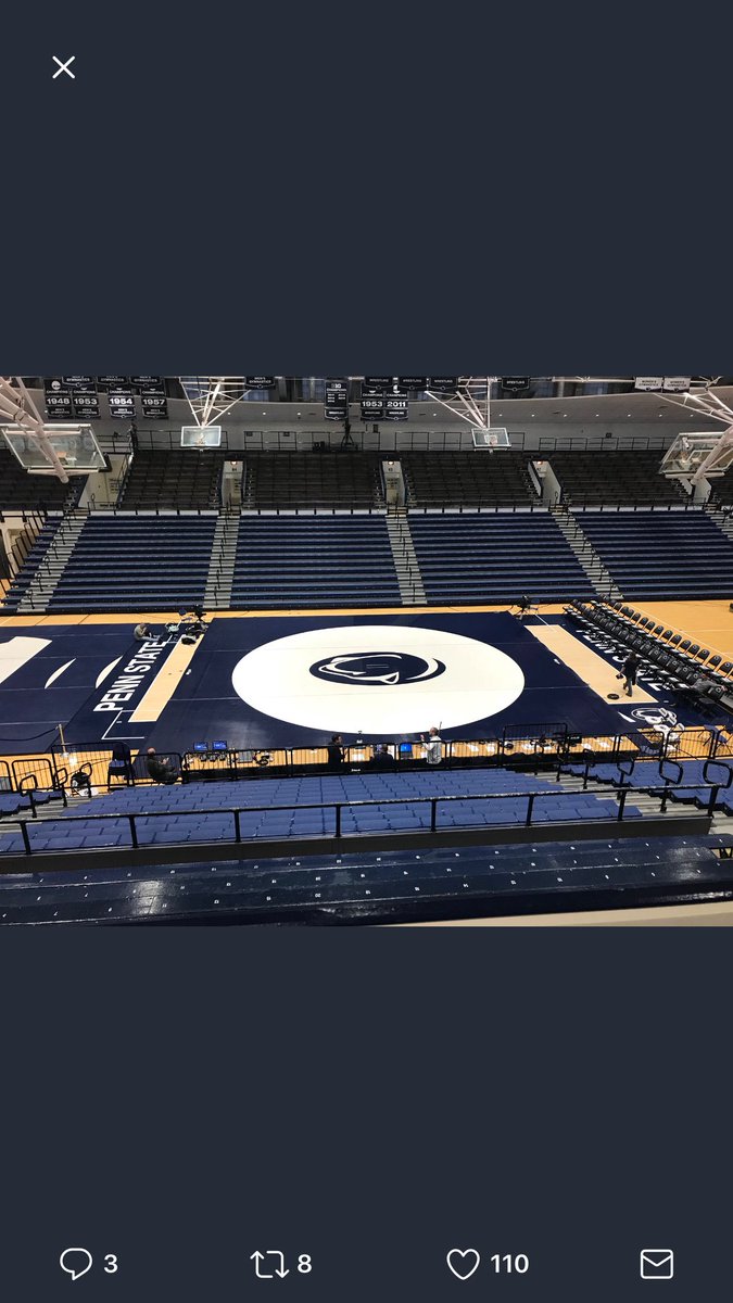 D7Wrestling's tweet image. Who’s gonna win tonight:  #1Penn State or #2 Ohio State?