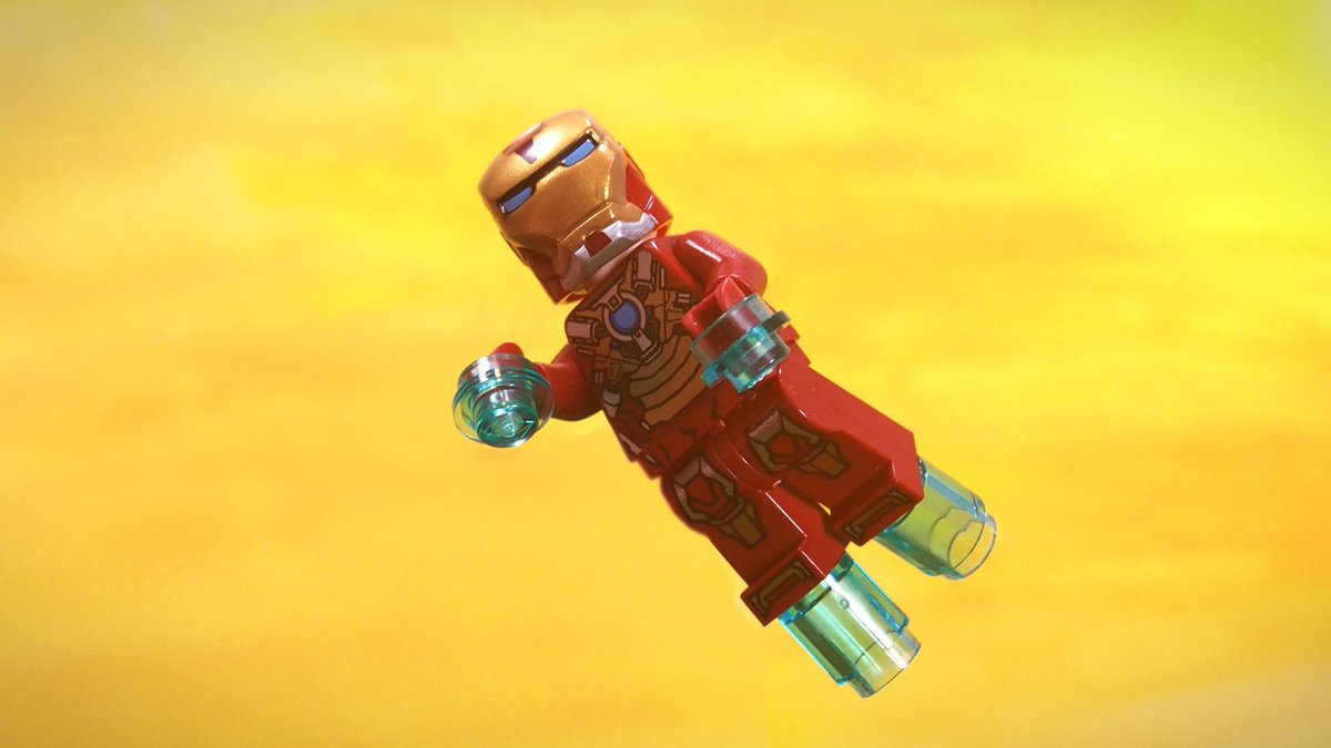 lego iron man stop motion